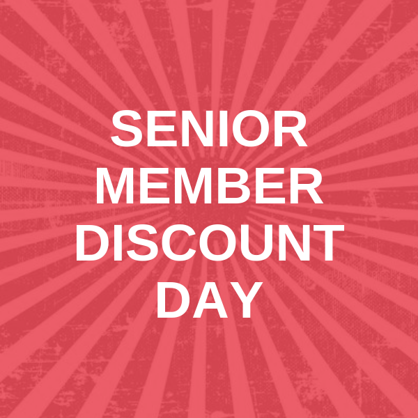 Senior Member Discount Day